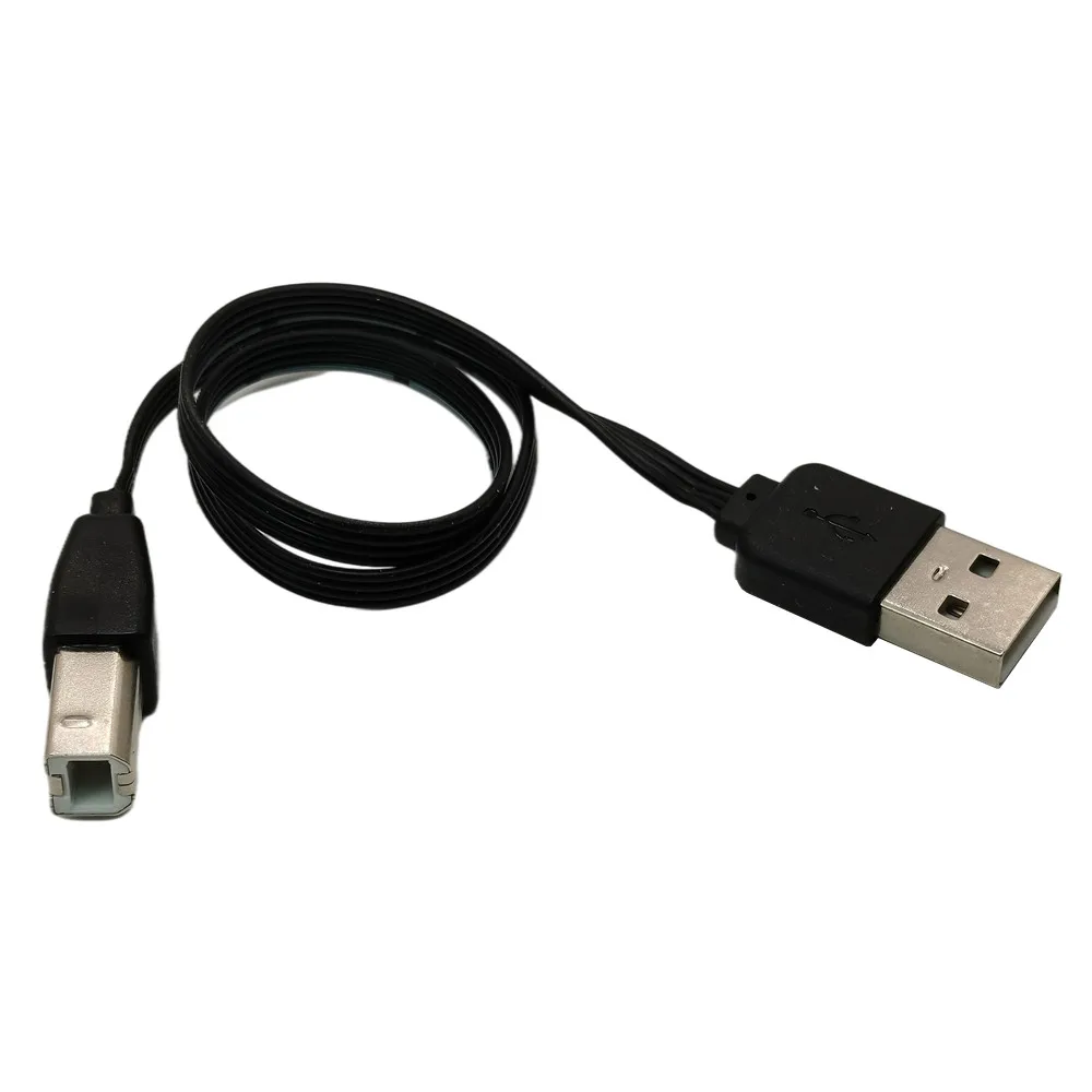 Гибкий компактный адаптер USB 2 0 типа А Папа-B папа (AM-BM) конвертер короткий кабель