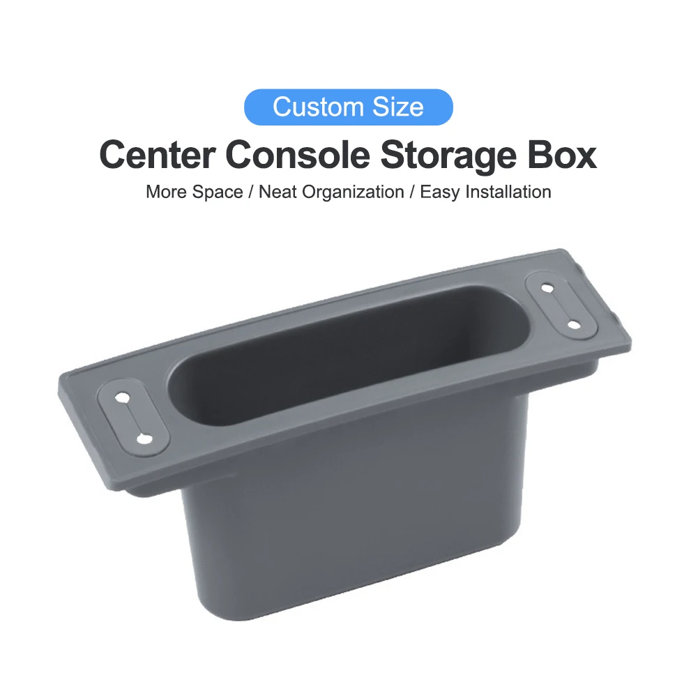 

2023 For Tesla Model 3 Y Interior Accessor Center Console Armrest Storage Box Card Key Phone Charging Cable Organizer Case 17-23