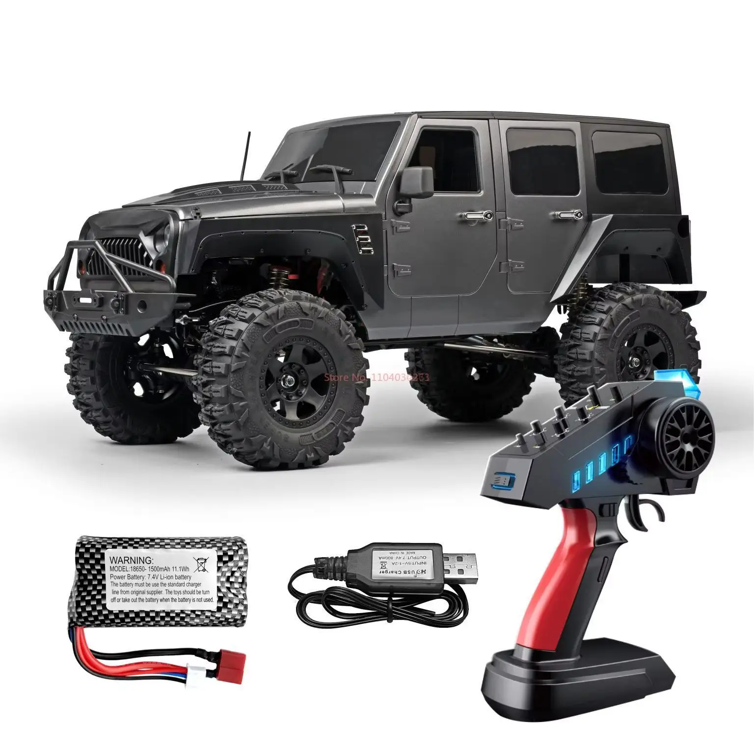 MNRC MN222 1/10 4WD RC Альпинистский автомобиль RTR Полномасштабный с дистанционным
