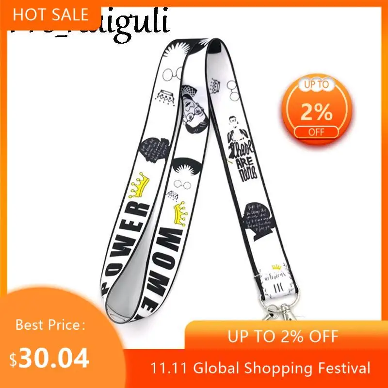 

Феминистская Руфь Бадер гинсбург шейный ремешок Ремешки ID бейдж держатель для карт брелок для мобильного телефона ремень подарок лямки лен...