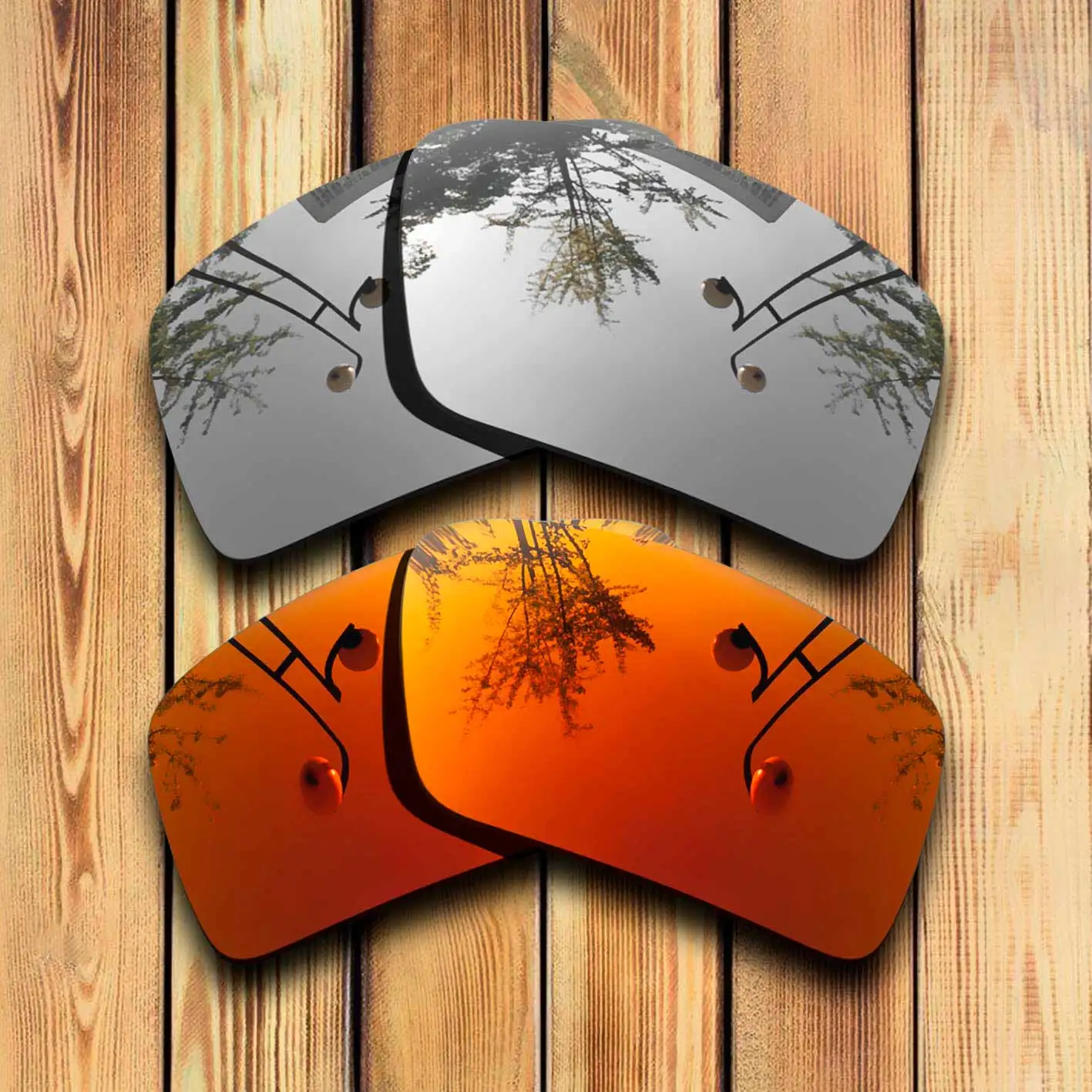 100% точно вырезанные поляризационные сменные линзы для солнцезащитных очков