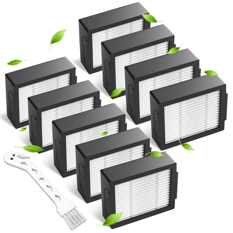 Hot Sale 9-Pack Filter Replacements For Irobot Roomba E I & J Series Combo High-Efficiency Filters Replacement Parts