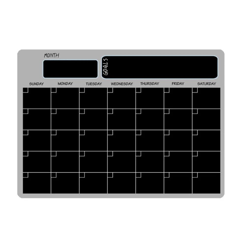 Планировщик на холодильник магнитный календарь съемный сильный магнетизм 11 69x16 54