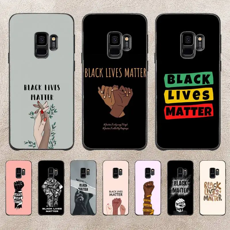 

Black Lives Matter Phone Case For Samsung Galaxy A51 A50 A71 A21s A71 A41 A70 A30 A22 A02s A53 A72 A73 5G Cover