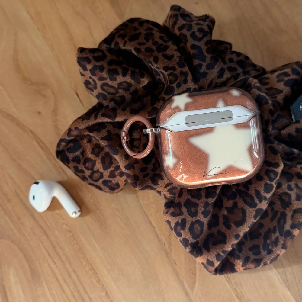 Прозрачный коричнево-бежевый противоударный защитный чехол для AirPods 1 2 3 4 Pro Pro2 Pro3, мягкий чехол для наушников с кольцом-брелоком (art.: 3920d7fffc789) - 3920d7fffc789
