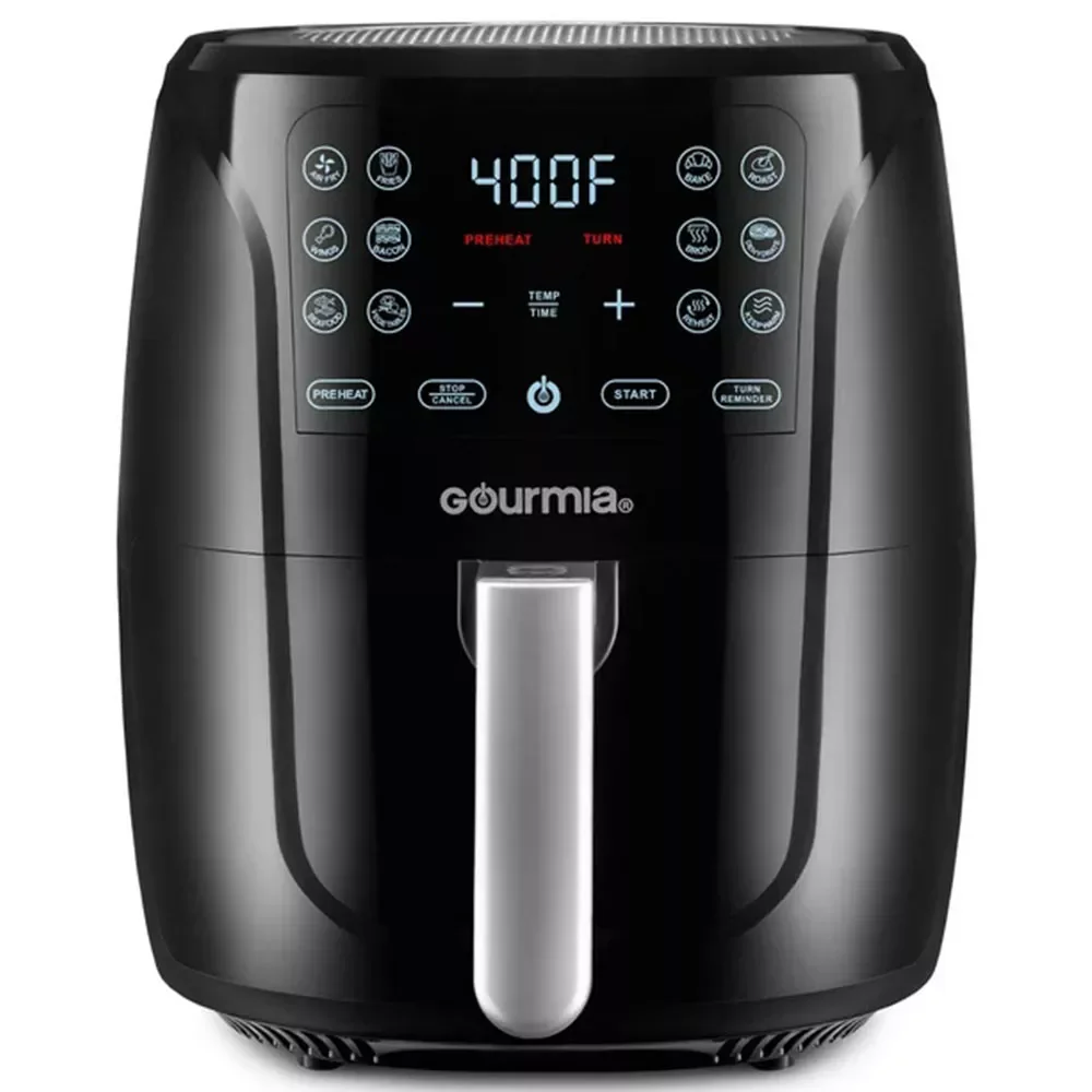 

Gourmia 6-Qt цифровая фритюрница с наведением для готовки, черная GAF686