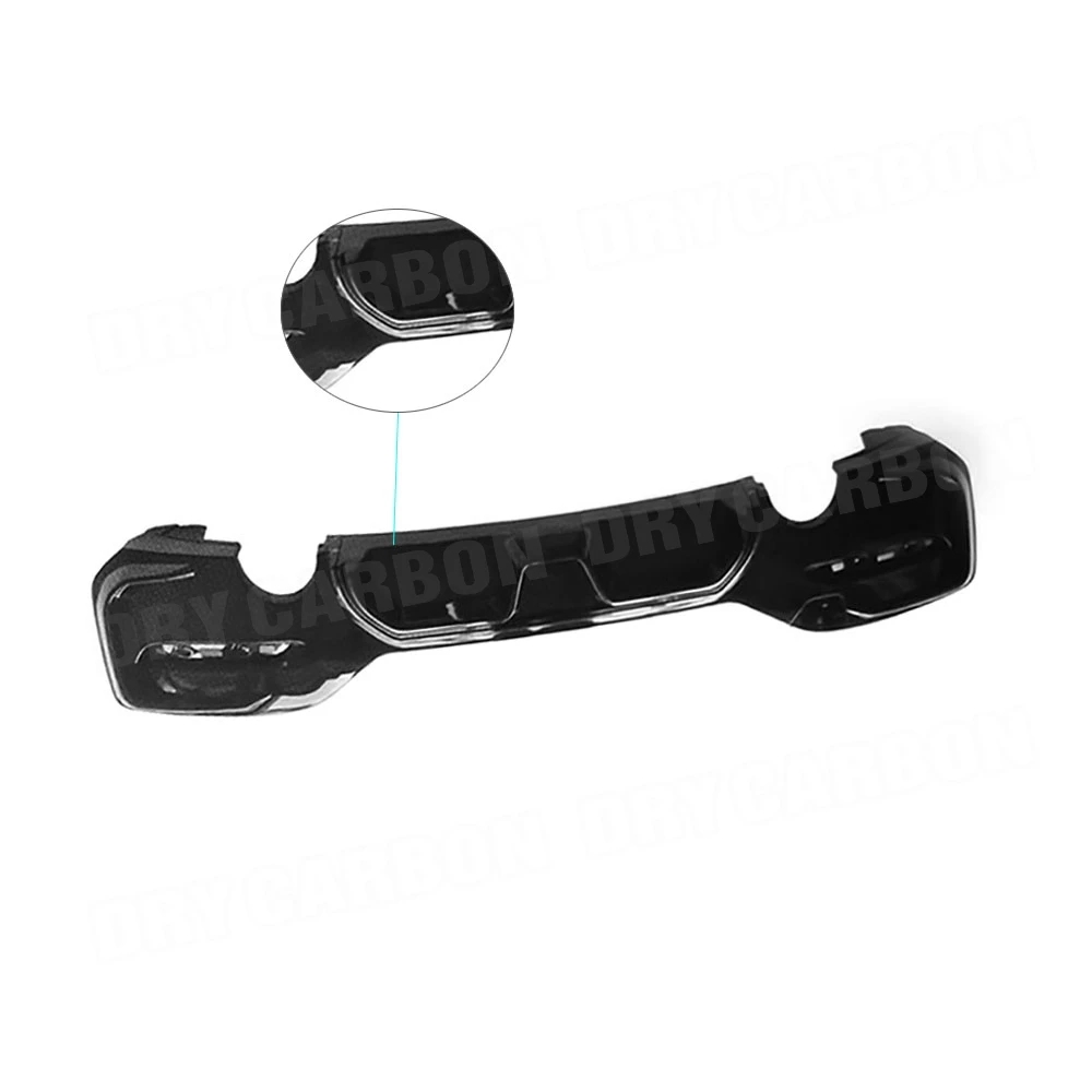 Для BMW 1 серии F20 M Sport M135i M140i 2015 2016 2017 2018 глянцевый черный задний бампер диффузор