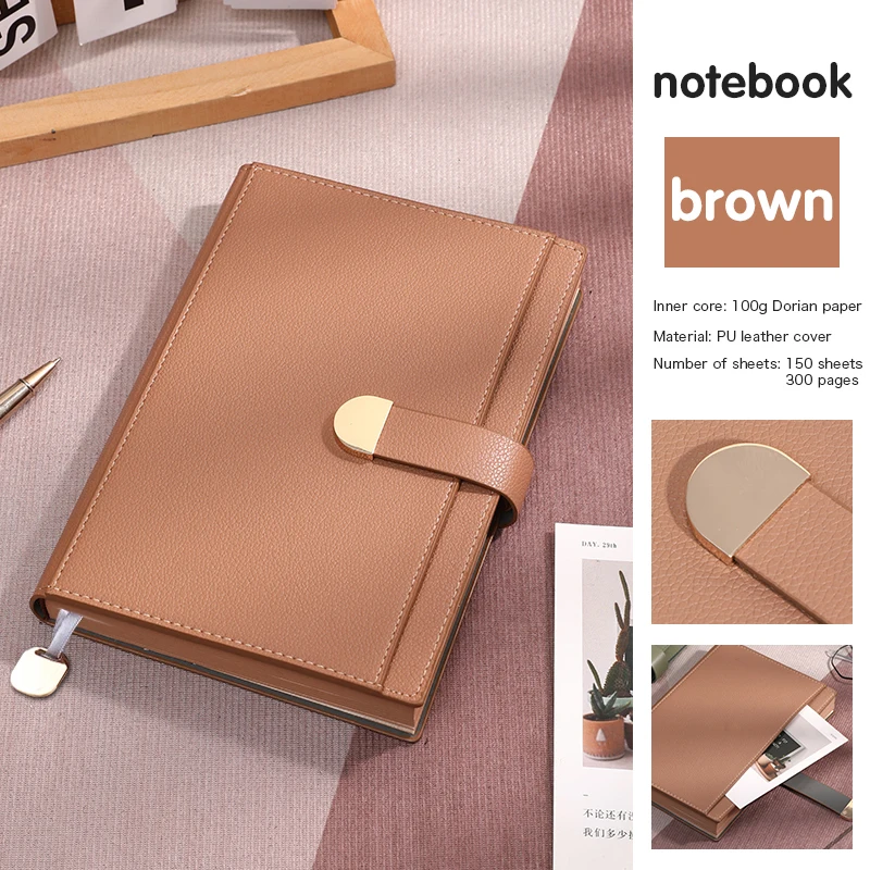 

Кожаный ежедневник А5