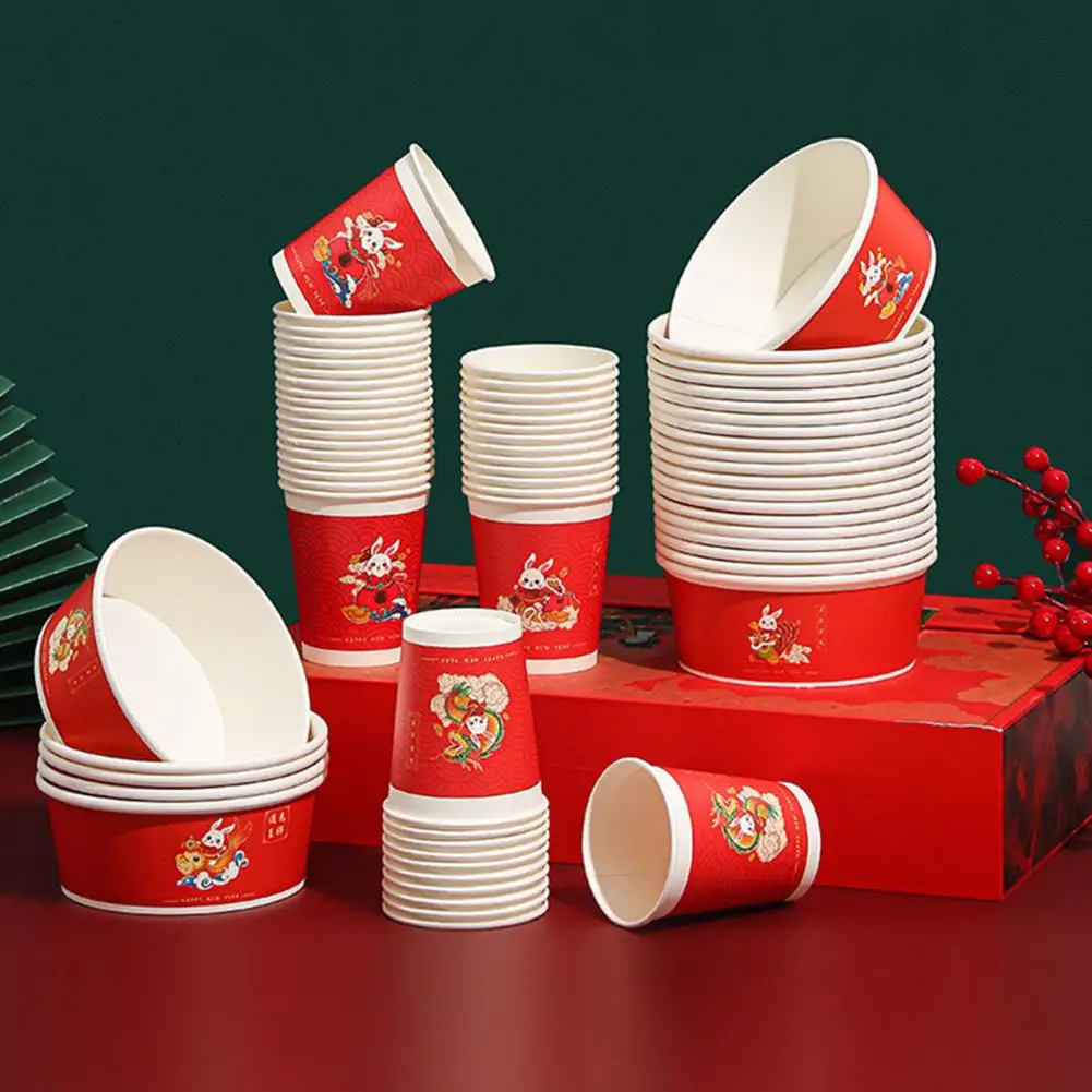 

Одноразовые стаканы для воды, 1 набор, не содержит пищевых продуктов, не содержит Бисфенол А, термостойкие столовые чаши, праздничный Декор д...
