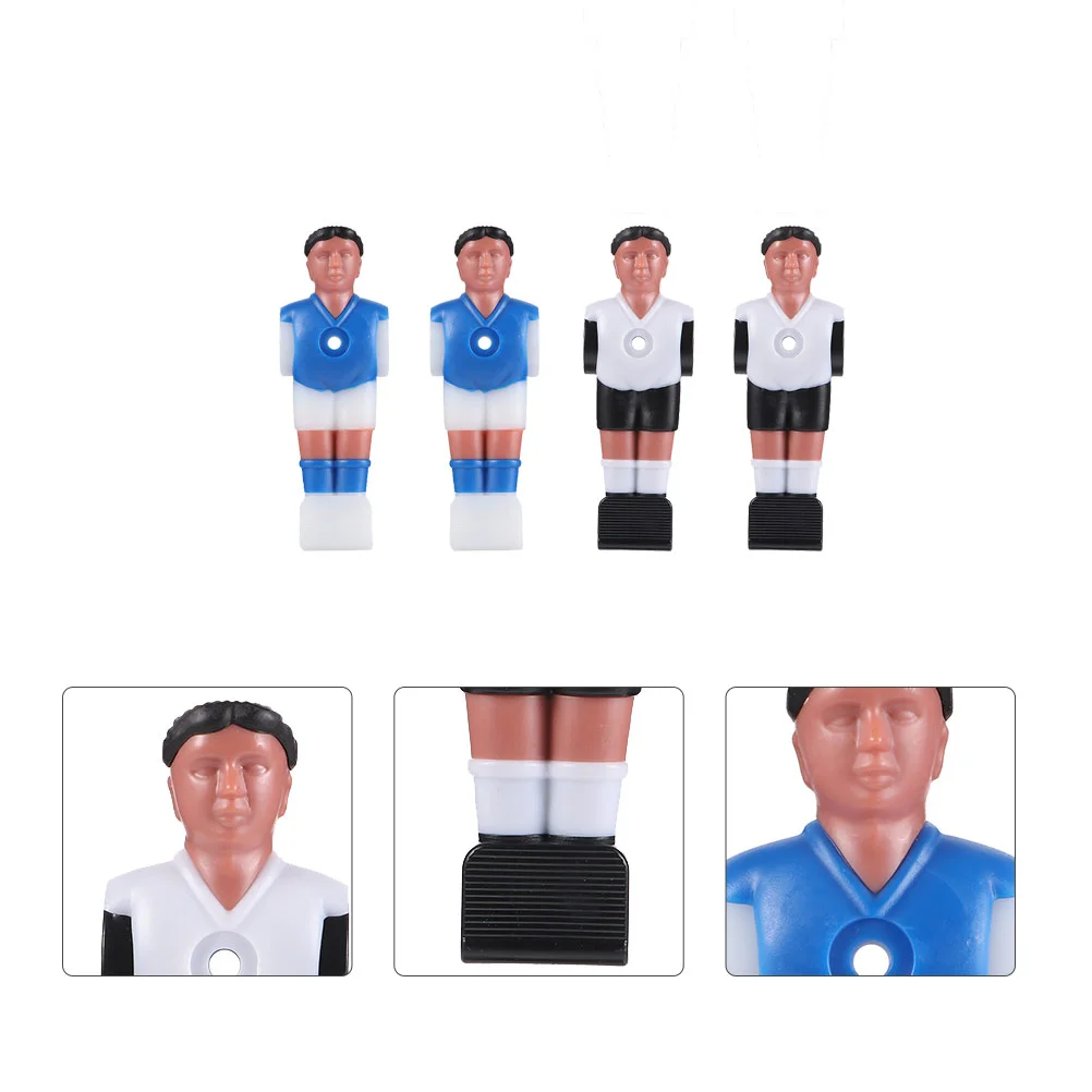 

4 Pcs Football Table Kids Toys Soccer Figurines Dummy Men Resin Foosball Child Machine Accessories Creative Boys