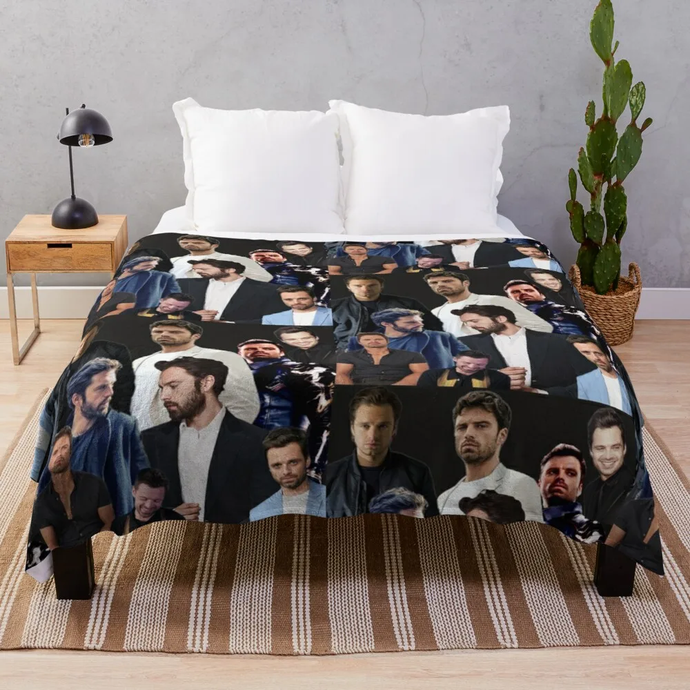

Sebastian Stan throw blanketsThrow Blanket Luxury Thicken Fleece Blanket Blankets For Sofa