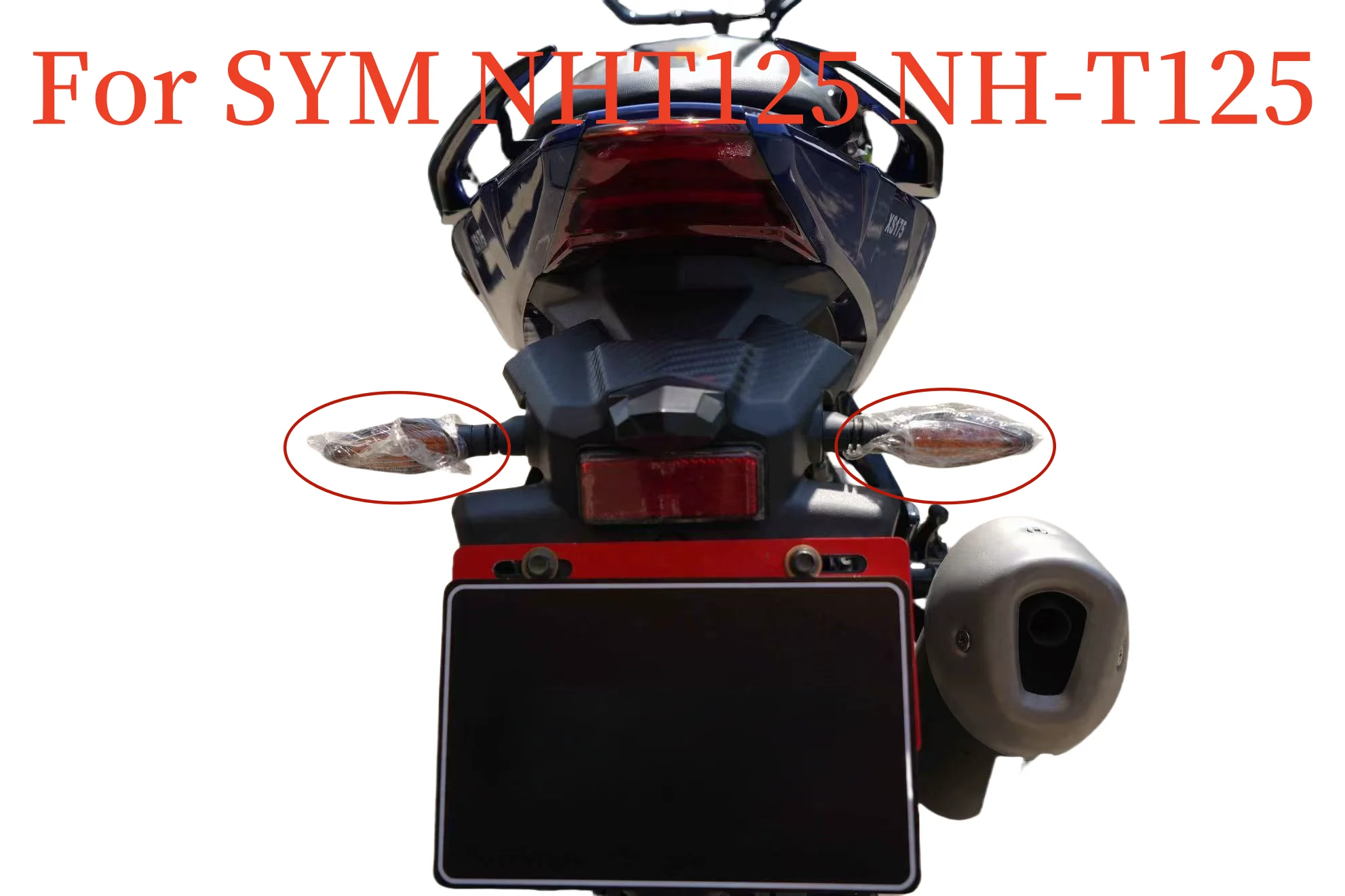 Moto LED Ar содержит Clignotant магазины Droit Signaux Lumière Accessoires Pour SYM NHT125 125 NHT NH T NH-T125