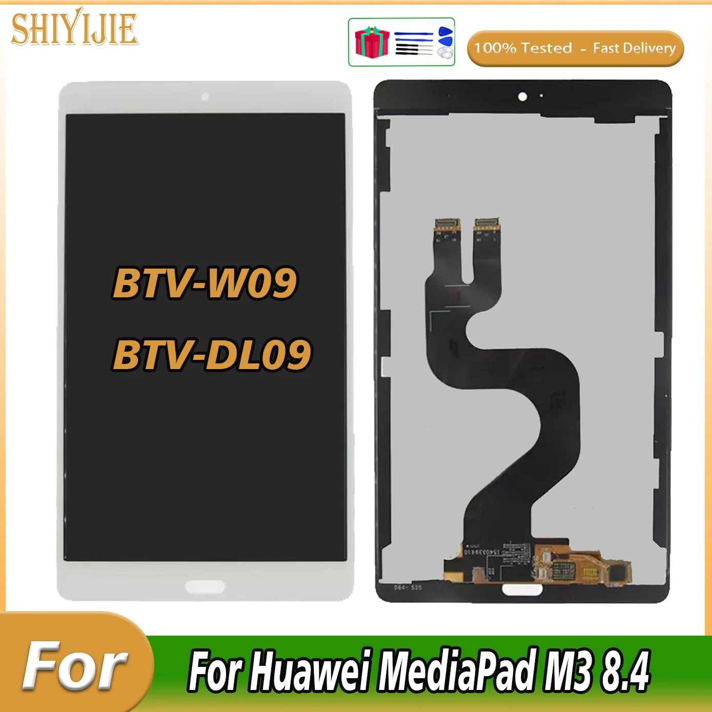 

8.4" Original Lcd For Huawei MediaPad M3 BTV-W09 BTV-DL09 Lcd Display Touch Screen for Huawei MediaPad M3 Lcd Digitizer Assembly
