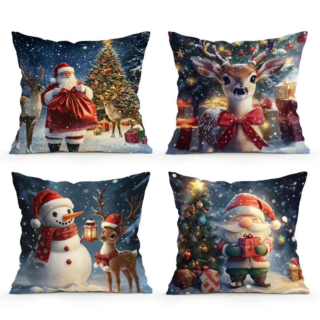 

Наволочка на Рождественскую елку из полиэстера