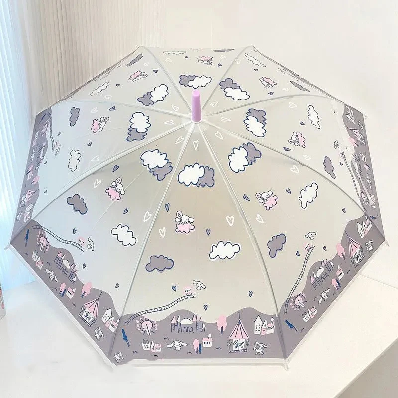 Kawaii Sanrio Cinnamoroll Umbrella Cute Cartoon Painted Anti-UV ...