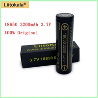 new original liitokala lii 32a 3 7v 18650 battery 3200mah rechargeable batteries for flashlightlaser pointerwalkie talkie