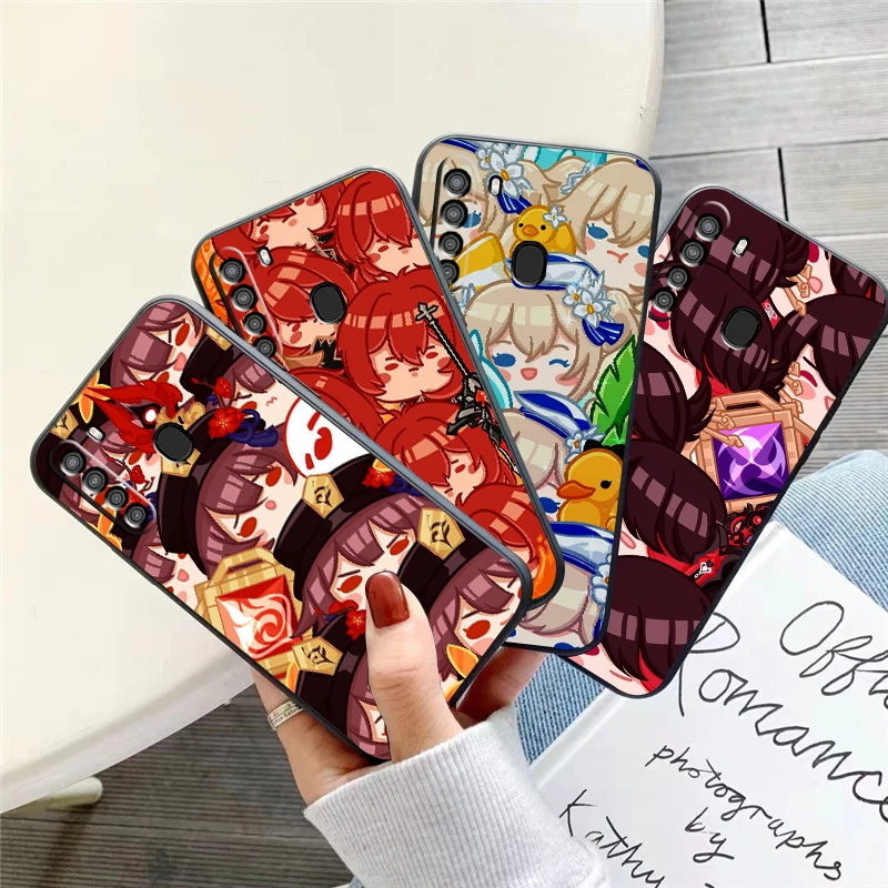 

Genshin Impact Project Game Phone Case For Samsung Galaxy S20 S20FE S20 Ulitra S21 S21FE S21 Plus S21 Ultra Funda Soft Carcasa