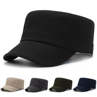 army flat cap summer autumn military cap breathable sun protective casual cap adjustable army style hat vintage outdoor hat
