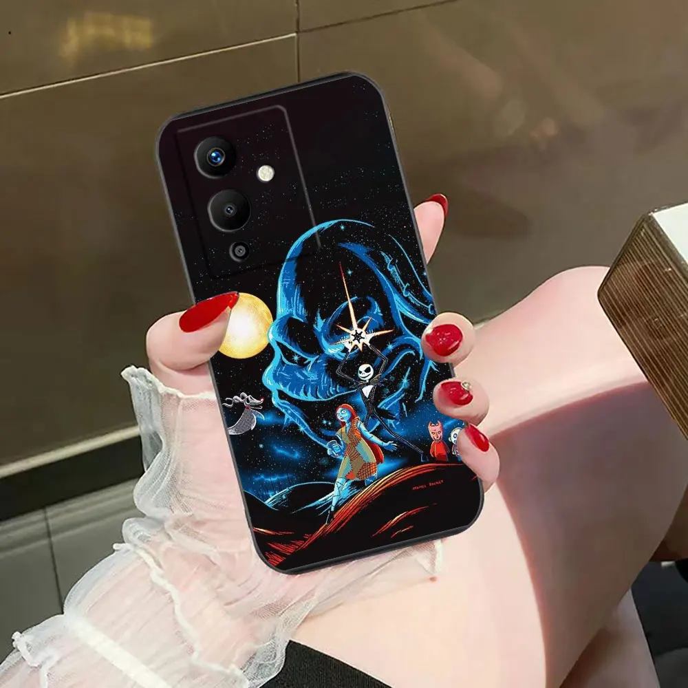 Чехол для телефона Disney Кошмар перед Рождеством Infinxi ПРИМЕЧАНИЕ 40 30 12 11 10 8I 87 TECNO POVA 2