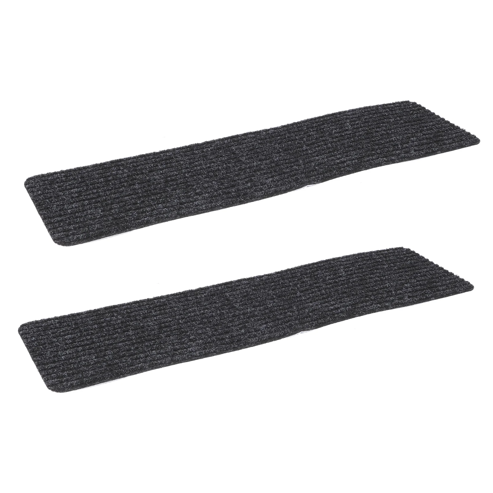 

2 Pcs Stair Mat Indoor Area Rug Step Rugs Non-slip Self-Adhesive Pads Carpet Treads Tpr Household Child Non-skid