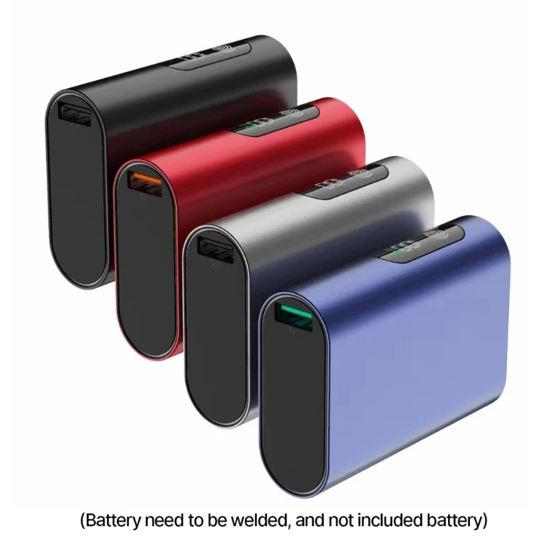 

Compact DIY Powerbank 22.5W PD Portable- Charger for 18650 217000 20700