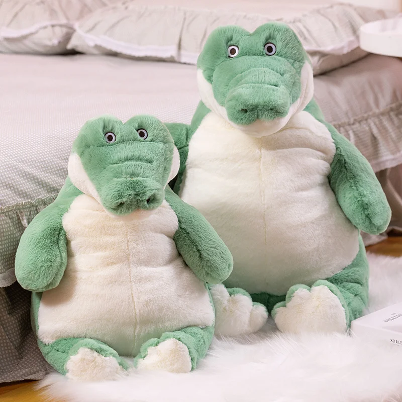 

1pc 60/80cm New Kawaii Lazy Crocodile Plush Toys Soft Cartoon Stuffed Animals Doll Home Decor For Kids Girlfriend Birthday Gift