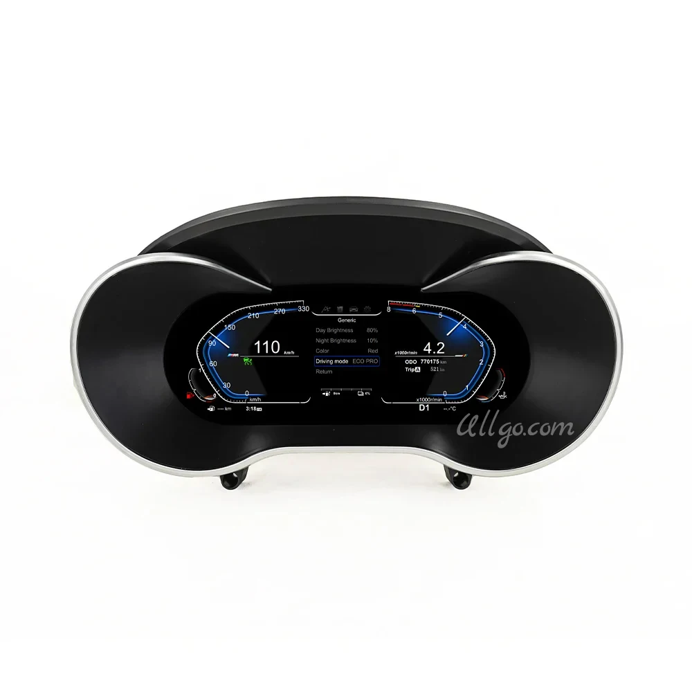 Цифровой ЖК кластер для Mercedes-Benz C Class GLC W205 W253 2015-2018 NTG 5 0 Linux виртуальный спидометр