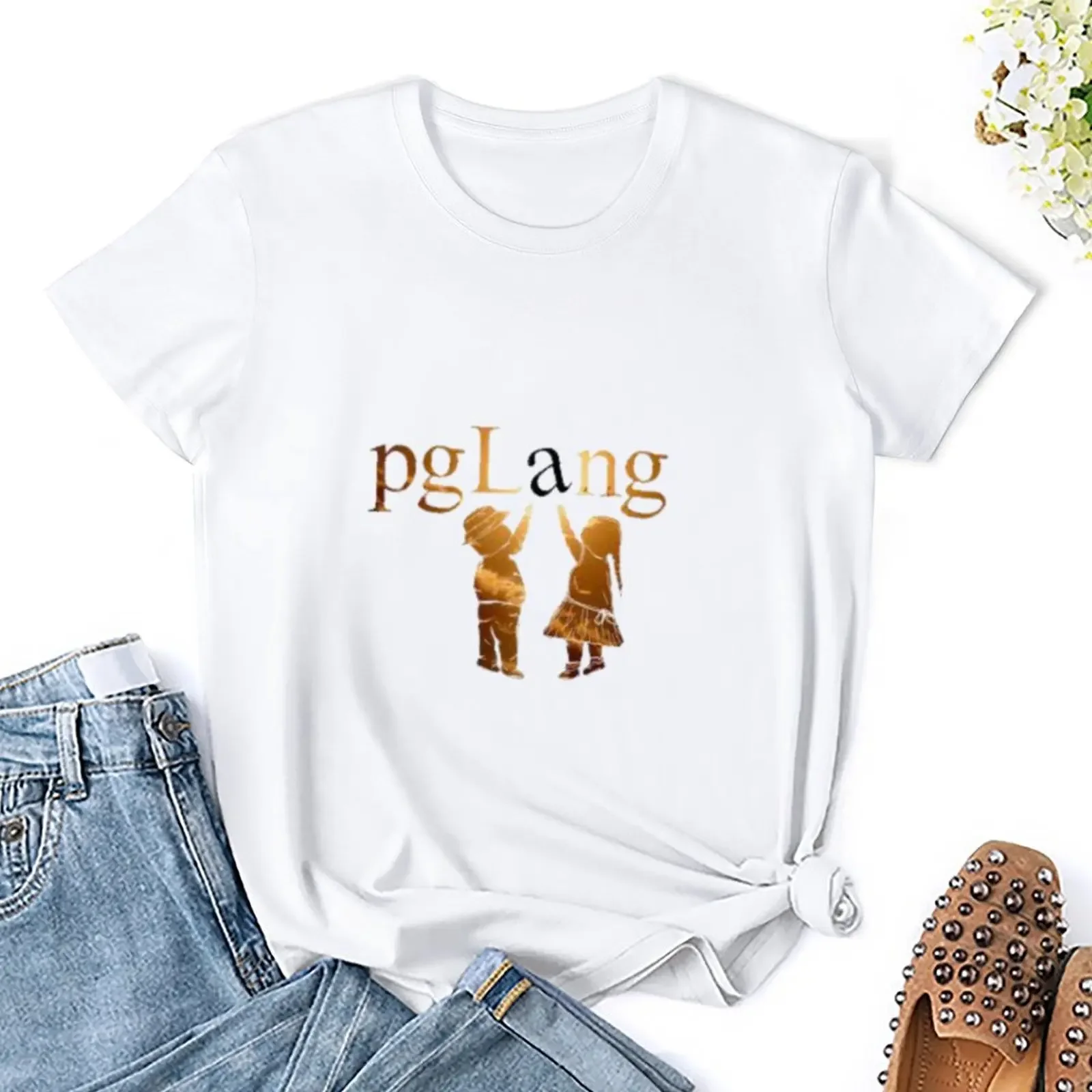 Футболка kendrick lamar pglang забавная эстетичная одежда черные футболки для женщин