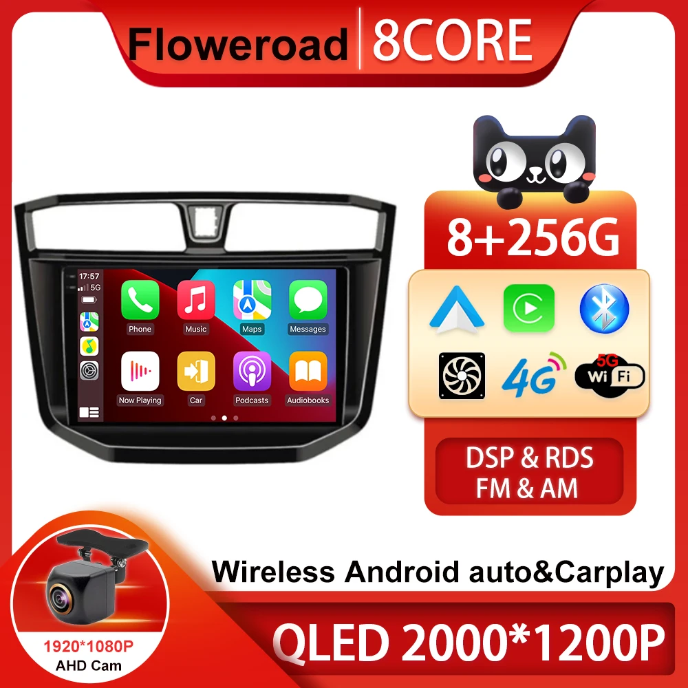 Android 13 для Maxus LDV T70 T60 MG удлинитель 2019 - 2021 Multimetia SWC Media Radio BT CarPlay 360 GPS