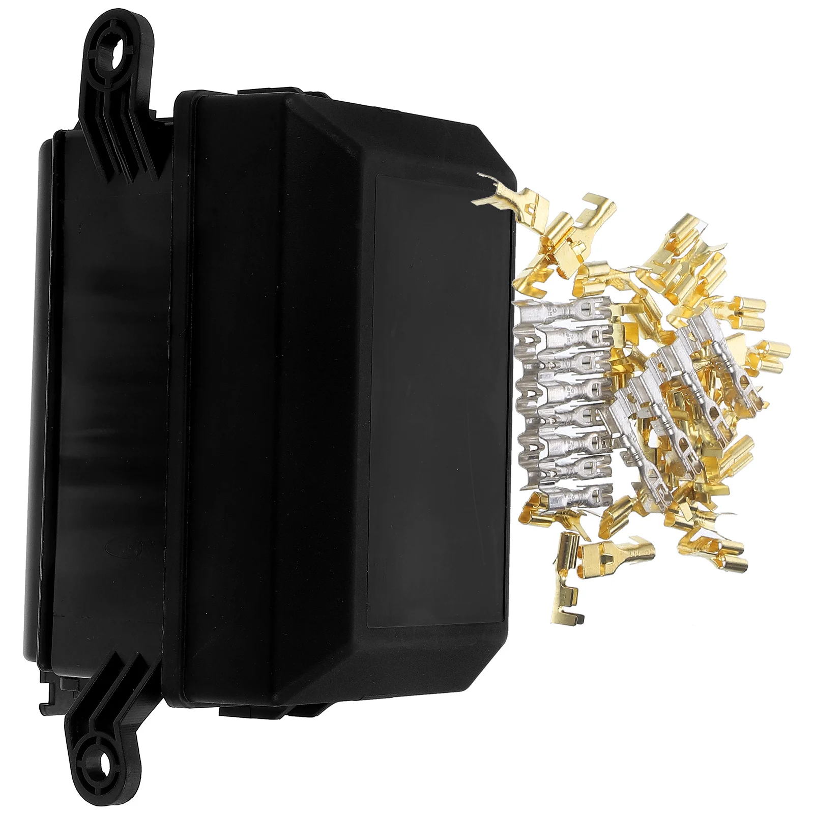 

12-Slot Relay Box 6 Fuses 6 Relays Fuse Relay Box for Automotive and Marine Use