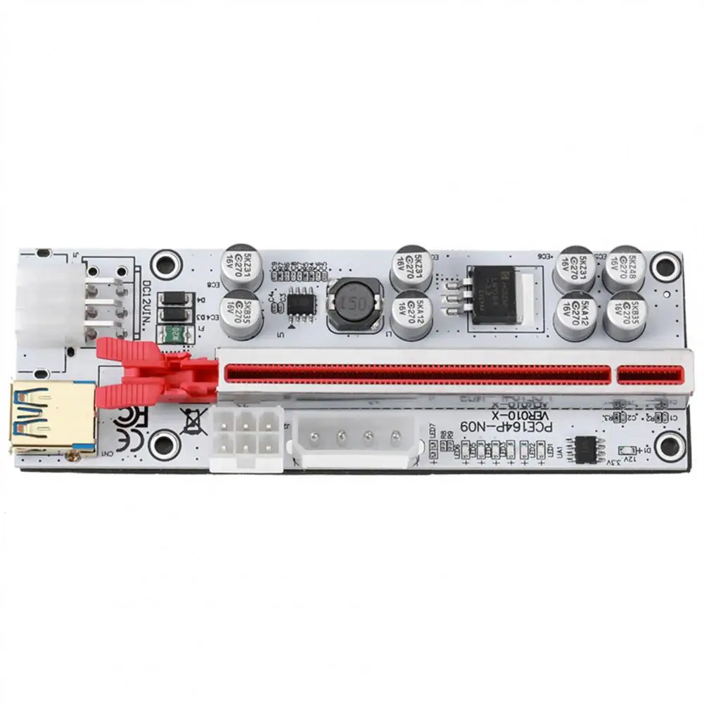 

Удлинительная карта PCI-E, высокоскоростная Стандартная карта памяти PCI-E, от 1X до 16X, 6-контактный Удлинительный Кабель-адаптер