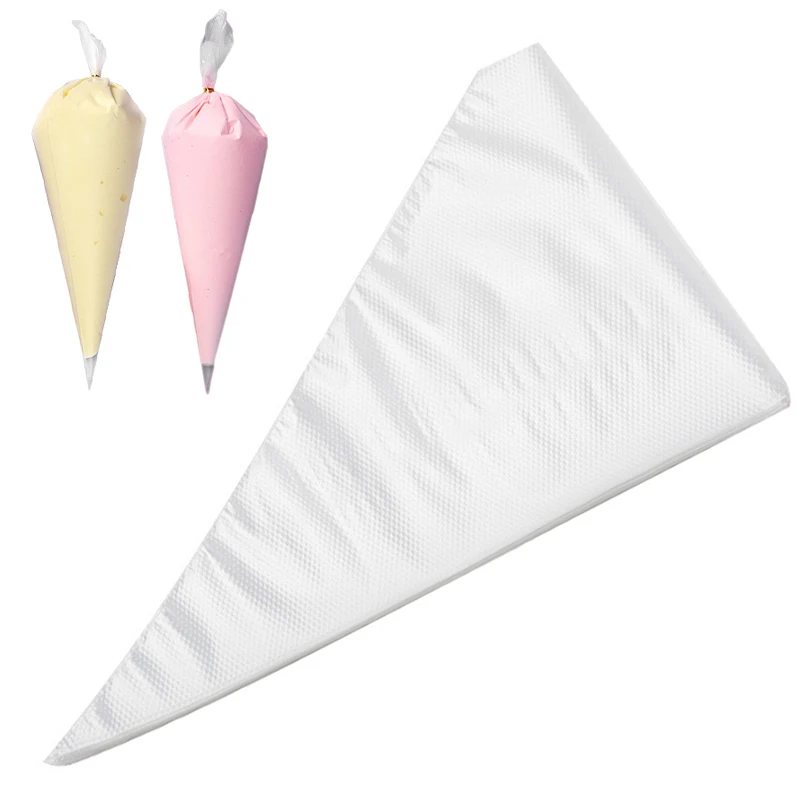 

Decorating Dessert Cake Disposable Bag Baking Accessories Piping Pastry Bag Kitchen Cream 100pcs Tools For Icing Cake Cookies