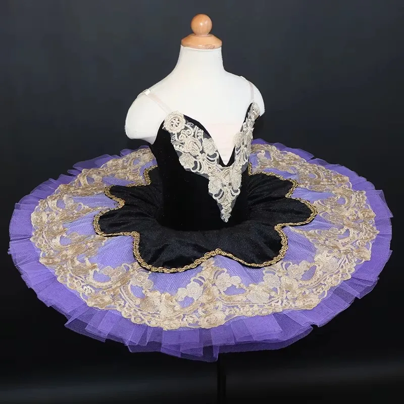 Бархатные профессиональные балетные пачки для взрослых женщин и детей балетная