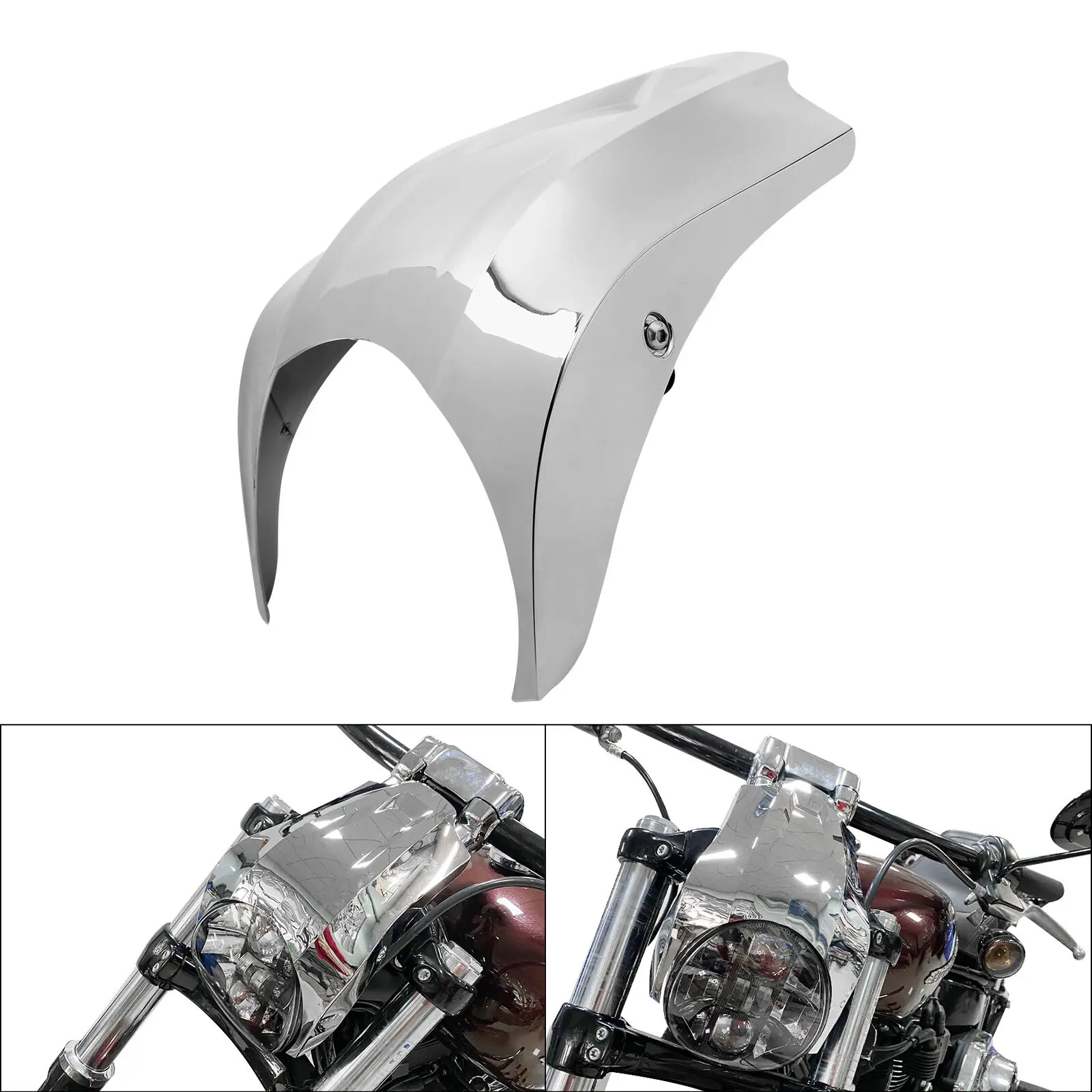 Крышка обтекателя фар маска для мотоцикла Harley Softail Breakout FXBR 2018 2019 2020 2021