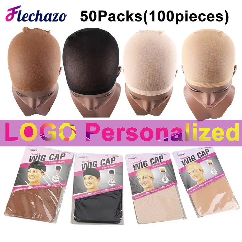 100 шт., сетка для волос, с логотипом