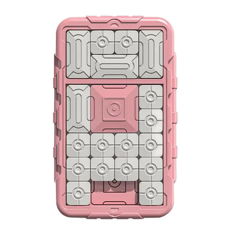 

Магнитная настольная игра, Обучающие игрушки, магнитная Портативная Игрушка Huarong Road, милая настольная игра, подарок для раннего обучения, обучающая игрушка для 6