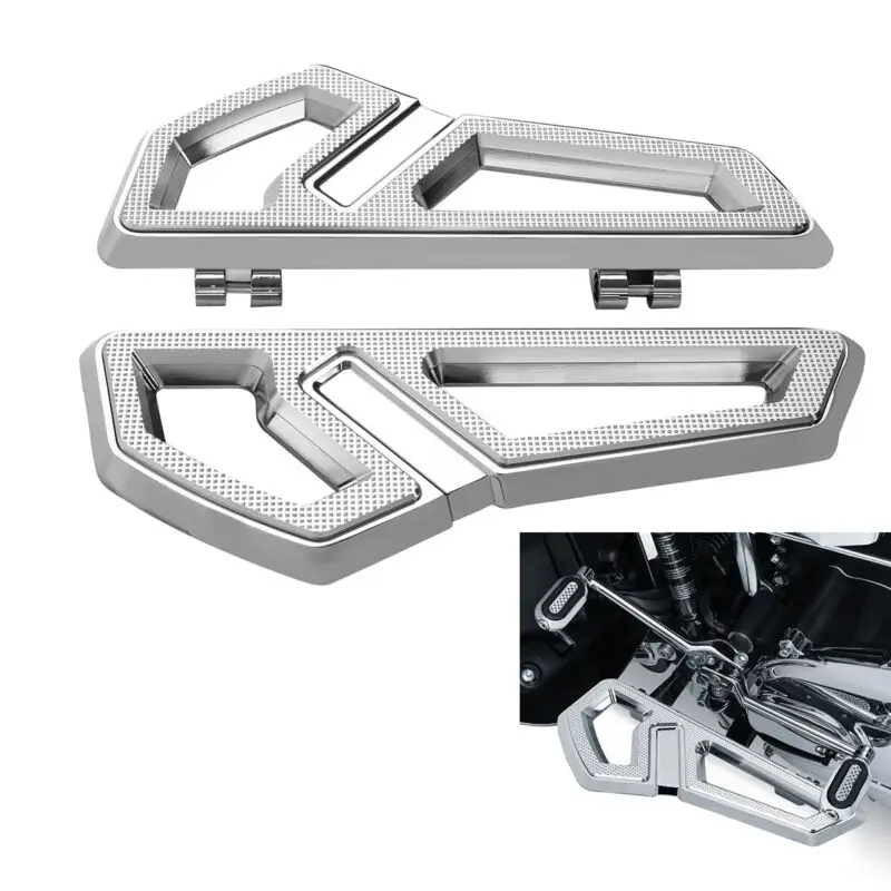 

Motorcycle Front Driver/Rear Footboard Floorboard For Harley Touring Road King Street Glide Electra Glide Road Glide 1986-2022