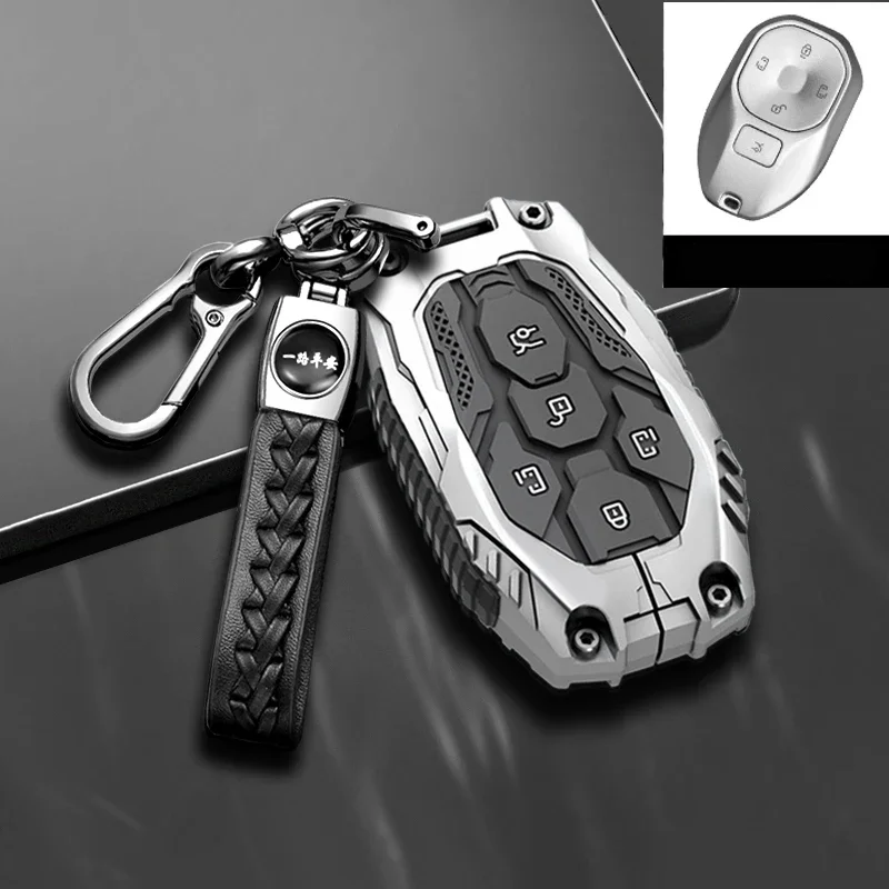 Фото Чехол-держатель для ключей из цинкового сплава для GAC Trumpchi GS7 GS8 GM8 GS5 GA6 GM6 GN8 Empow J15 J16 2023 2022, аксессуары для интерьера №5