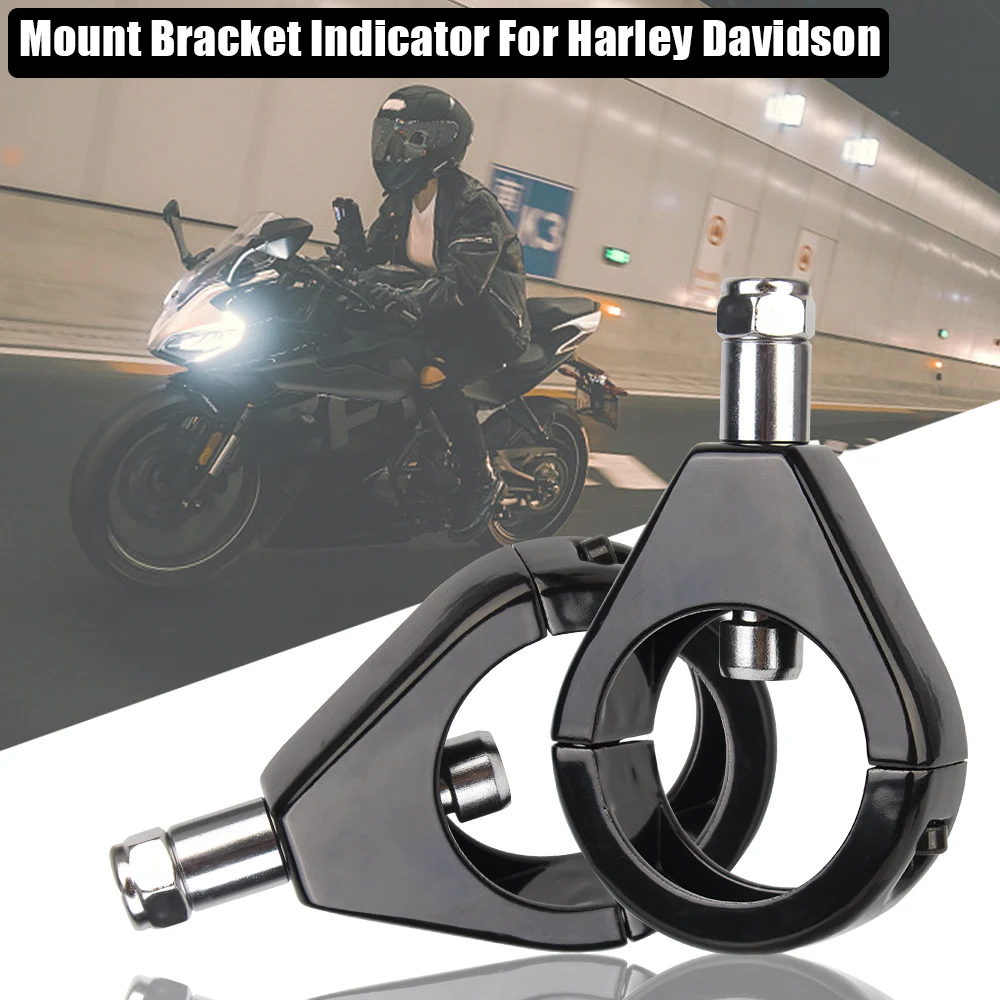 

Mount Bracket Indicator For Honda Yamaha Holder 39mm 41mm 49mm Moto Accessories Motorcycle Turn Signal Light Fork Clamps