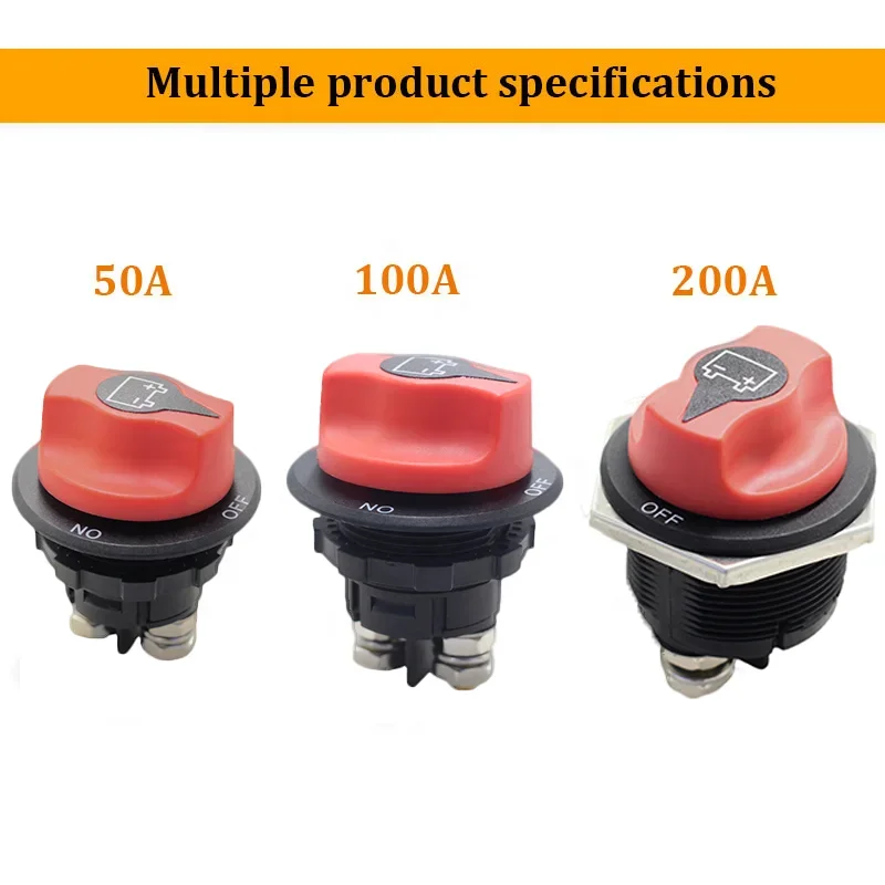 

Разъединитель аккумулятора Onegol 32В 100А черный/красный