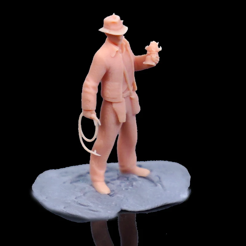 1/64 фигура безпомощный кричащий человек миниатюра 1/43 колени вниз модель песочный
