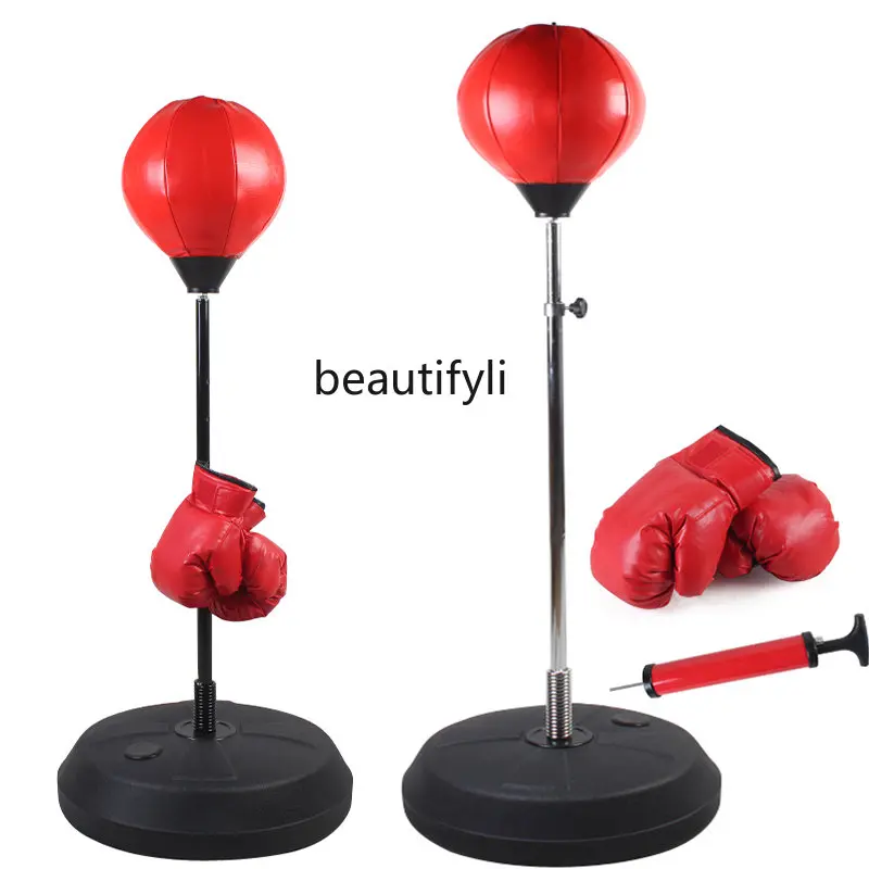 

Speed Ball Boxing Training Tumbler Vent Decompression Vertical Sanda Reaction Adult Sandbag Home Fitness Equipment