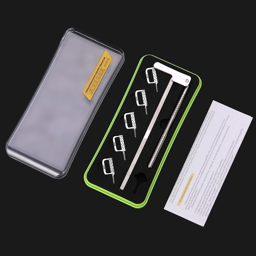 Стоматологическая Ортодонтическая интерпроксимальная эмаль уменьшение IPR