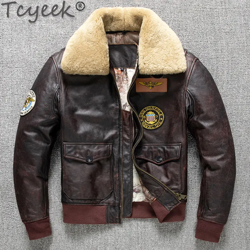 

Куртка мужская короткая из натуральной кожи, на осень/зиму