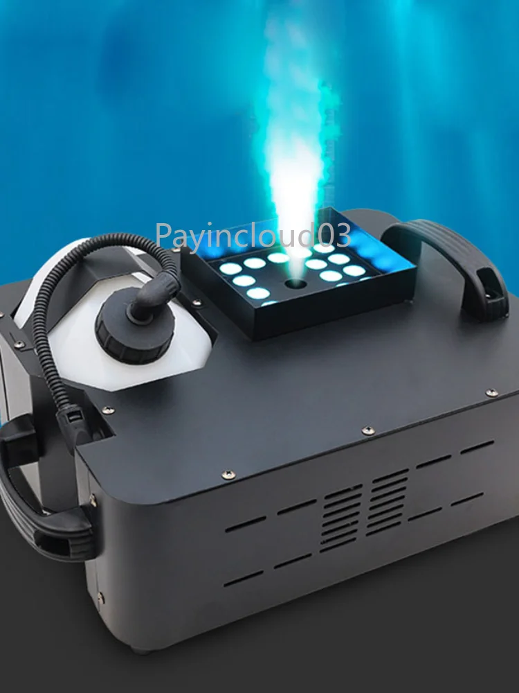 

1500W LED Fog Machine Vertical Smoke Machine 24x9W Professional Fogger For Stage Equipment 110/220V Optional