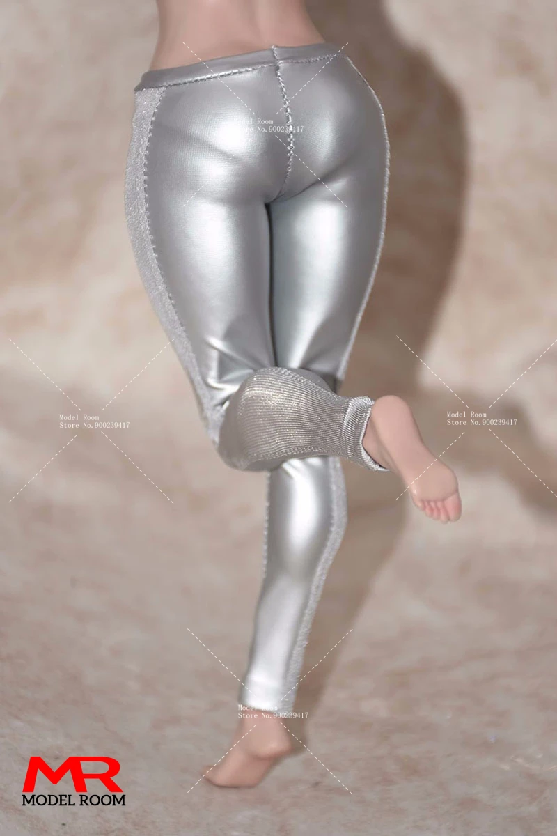 Индивидуальная модель женских кожаных брюк в масштабе 1/6 подходит для 12 дюймов Tbl