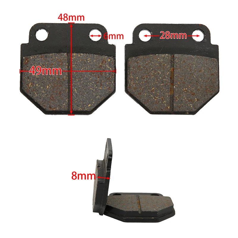 Подходит для мотоциклетных тормозных колодок Chunlan Leopard CL125 Qianjiang QJ150-3A Storm Taizi