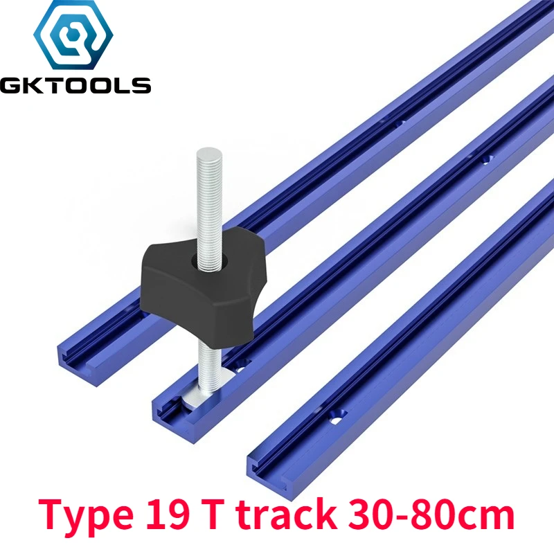 300-800mm 3/4inch Aluminium Alloy T Track T-slot Slide Miter