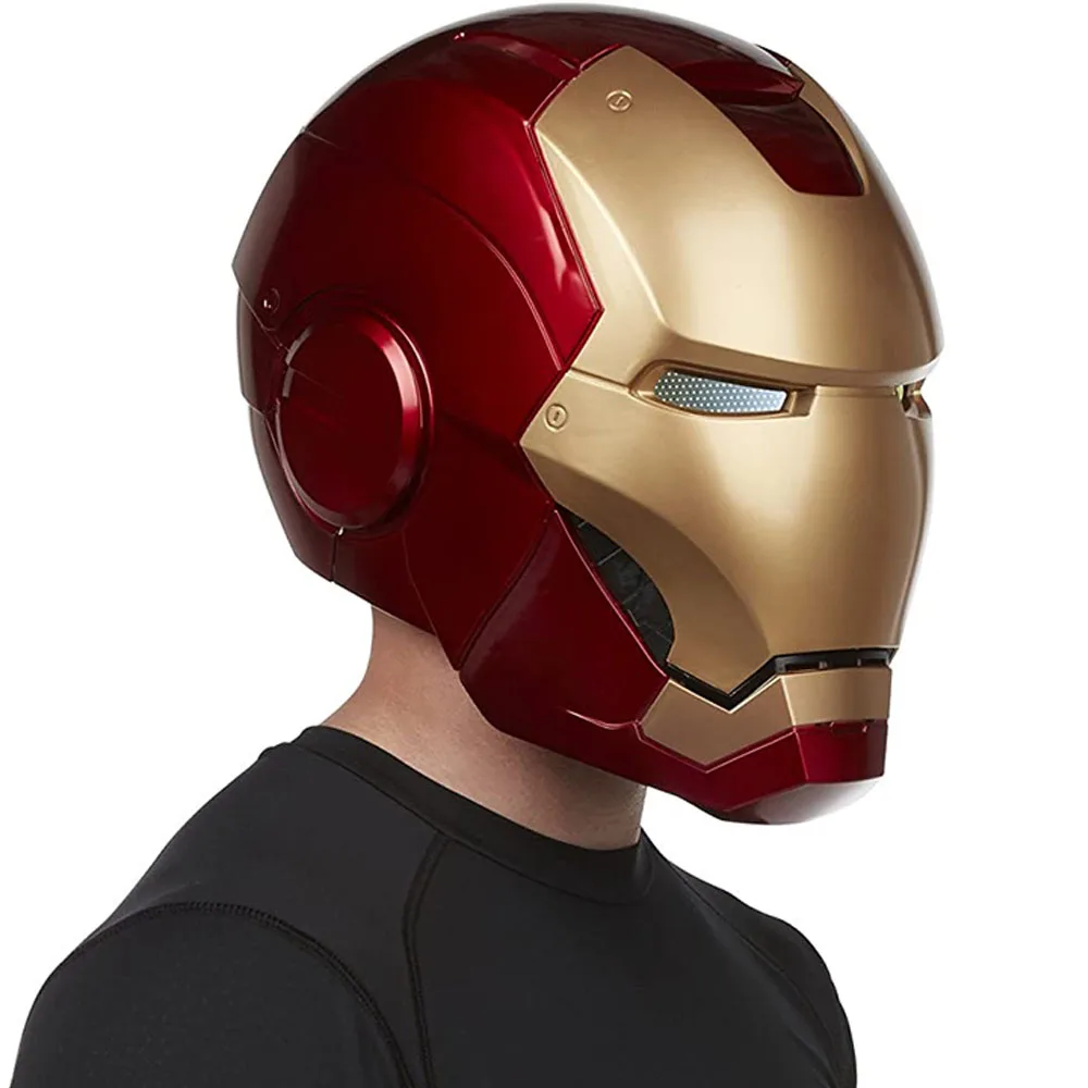 Marvel легенды серии Железный человек электронный шлем 1:1 женская маска для косплея