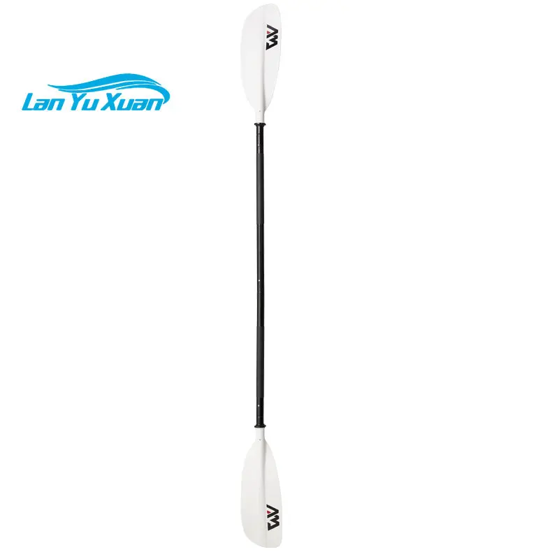

Hot sale 4 section double bade paddle aluminium shaft pp/fiberglass blades 230 cm in length sup paddles inflatable